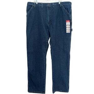 New Wrangler Carpenter Jeans Mens Size 44 x 32 Heritage Utility Workwear Chore